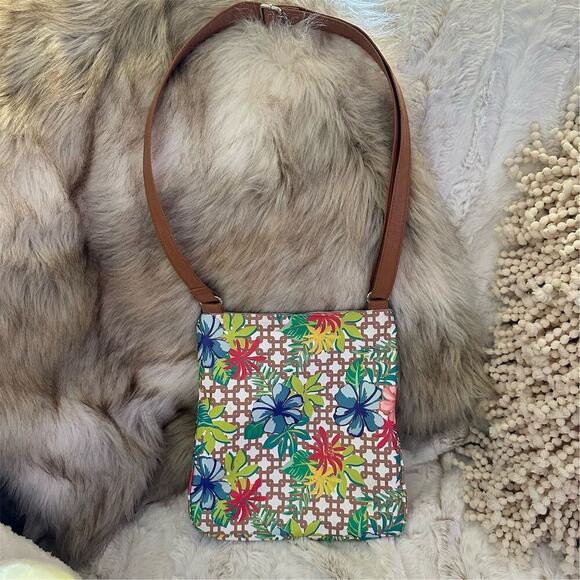 Rosetti Women's Floral Crossbody Bag Multicolor Casual Adjustable Strap - Picture 4 of 9